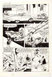 Bob Powell The Fly #3 Story Page 5 Original Art (Archie, 1959).... | Heritage