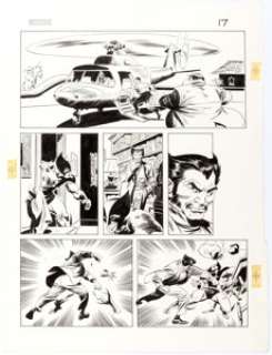 John Buscema Wolverine: Bloody Choices #nn Story Page 17 Original Art (Marvel, 1991).... | Heritage