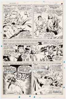 John Buscema The Avengers #50 Story Page 5 Original Art (Marvel, 1968).... | Heritage