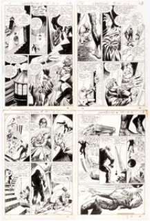 Art Saaf Unexpected #114 Partial Story Original Art (DC, 1969).... (Total: 4 Original Art) | Heritage