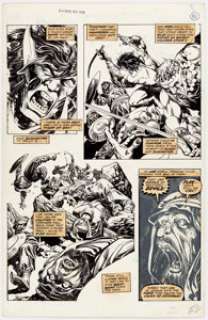 John Buscema and Alfredo Alcala The Savage Sword of Conan #28 Story Page 51 Original Art (Marvel, 1978).... | Heritage