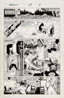 Alan Davis and Paul Neary Excalibur #9 Story Page 3 Original Art (Marvel, 1989).... | Heritage