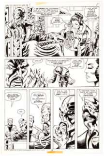 Paul Gulacy and Dan Adkins Giant-Size Master of Kung Fu #1 Story Page 6 Original Art (Marvel, 1974).
 ... | Heritage