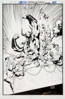  - Mike Miller Adventures of Superman #584 Cover Original Art (DC, 2000)....