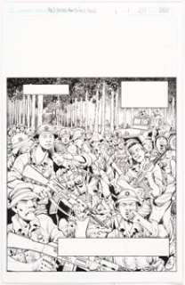  - Don Lomax Vietnam Journal V2#6 Story Pages Original Art Group of 22 (Caliber, 2017).... (Total: 22 Original Art)