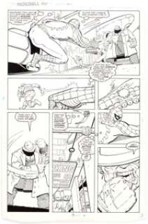  - Jeff Purves and Terry Austin The incredible Hulk #349 Story Page 3 Original Art (Marvel, 1988)....