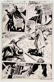 Gene Colan and Tom Palmer Tomb of Dracula #66 Page 3 Original Art (Marvel, 1978).... | Heritage