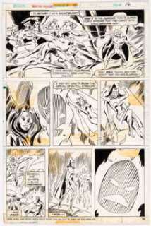 Don Heck and John Tartaglione Giant-Size Avengers #4 Story Page 12 Original Art (Marvel, 1975).... | Heritage