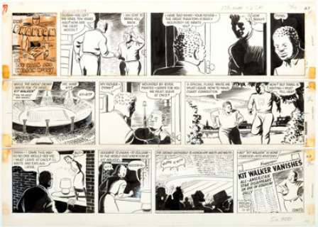 Wilson McCoy The Phantom Sunday Comic Strip Original Art dated 12-20-59 Group of 3 Tiers (King Features Syndicate,... (Total: 3 Original Art) | Heritage