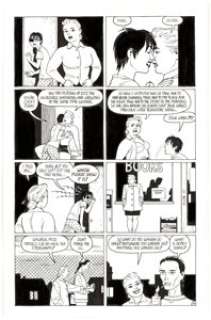 Jamie Hernandez Love and Rockets #1 Maggie Page 4 Original Art (Fantagraphics, 2001).... | Heritage
