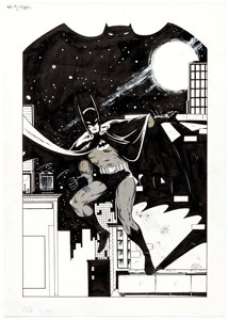 Keith Giffen- Batman Speciality Illustration Original Art (undated).... | Heritage