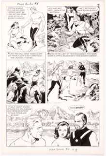Reed Crandall Flash Gordon #6 Story Page 3 Original Art (King Features, 1967).... | Heritage
