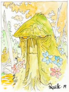 Yanick Paquette - Swamp Thing Speciality Illustration Original Art (2019).... | Heritage