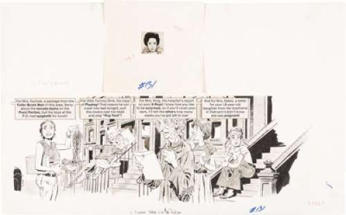  - Angelo Torres MAD #196 Complete 5-Page Story "If Everyone Talked Like Don Rickles" Original Art (EC, 1969).... (Total: 5 Original Art)