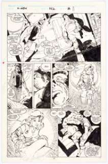 Rick Leonardi and Kent Williams The Uncanny X-Men #252 Story Page 8 Original Art (Marvel Comics, 1989). ... | Heritage