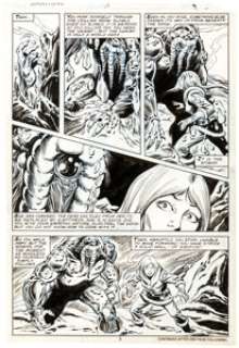 Jim Mooney and Bob Wiacek Man-Thing #3 Story page 3 Original Art (Marvel, 1980).... | Heritage
