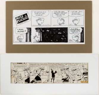 Phil Frank, Mell Lazarus, Harry Haenigsen, and Gill Fox Comic Strip Original Art Group of 4 (Various Publishers, -