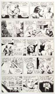 Dan Barry Flash Gordon Daily Comic Strip Original Art Group of 14 (King Features Syndicate, c. 1980s). A mighty - | Heritage