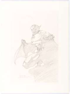 Bernie Wrightson - Batman Speciality Illustration Original Art. The master of the macabre, Bernie Wrightson, gives - | Heritage