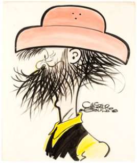 Chester Gould - B.O. Plenty from Dick Tracy Illustration Original Art (c. 1950s). Although originally created as a - | Heritage