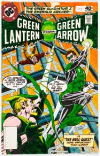 Tatjana Wood Green Lantern #119 Cover Color Guide (DC Comics, 1979).... | Heritage