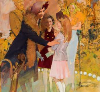 O. J. Watson Wonderful World of Disney Magazine Illustration Original Art (Gulf Oil Company, c. 1970).... | Heritage