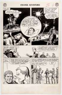 Murphy Anderson Strange Adventures #144 Page 6 Original Art (DC, 1962). Marene Herald recounts a run-in with mole - | Heritage