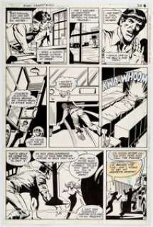 Dick Giordano and Steve Mitchell Detective Comics #493 Story Page 7 Human Target Original Art (DC, 1980). A great -