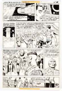 Joe Staton and Dick Giordano Superboy and the Legion of Super-Heroes #246 Story Page 5 Original Art (DC, 1978).... | Heritage