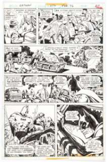 Jose Luis Garcia-Lopez and Ernie Chan Batman #272 Story Page 11 Original Art (DC, 1976).  Batman stars in four - | Heritage