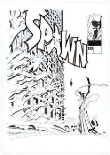 Dave Sim Spawn #10: Remastered & Expanded Variant Cover B Original Art (Aardvark-Vanaheim, 2020).... | Heritage