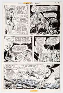 Bob Brown and Murphy Anderson Superboy #179 Story Page 43 Original Art (DC, 1971). Pete Ross flashes back to the - | Heritage
