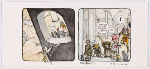 Farel Dalrymple - It Will All Hurt Strip #331 Illustration Original Art (c. 2014).