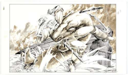 Karl Waller | Hollow World "Sons of Azca" Illustration #7 Original Art (TSR, 1991). | Heritage