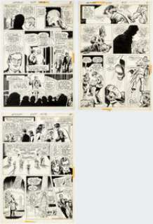 Curt Swan And Tex Blaisdell | Action Comics #450 Story Pages Original Art Group of 3 (DC, 1975). | Heritage