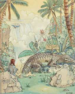 Harold Gaze | Coppertop: The Queer Adventures of a Quaint Child Story Page 87 Illustration Original Art (Melbourne Publishing Company, 1919). | Heritage