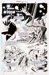 Leonard Kirk and Rick Burchett - Deadman: Dead Again #1 Page 15 Original Art (DC, 2001).