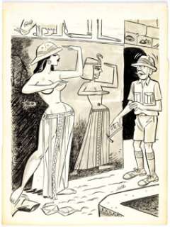 Dan Decarlo | Laugh Digest December-1963 Single Panel Gag Cartoon Illustration Original Art (Humorama, 1963). | Heritage