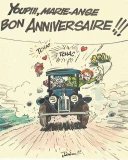 Jidéhem. Illustration originale Sophie | BDEnchères