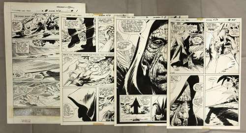 Joe Kubert, Weird War Tales #2, Orig Art, 4 Pages | Weiss Auctions