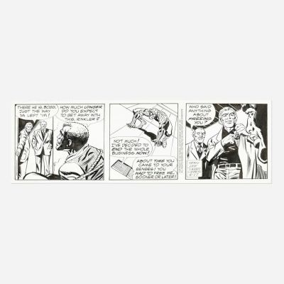 Lot 121 - Larry Lieber, Amazing Spider-Man Daily Strip 4-17-1987 Original Art (Marvel Comics, 1987) | Landry Pop Auctions