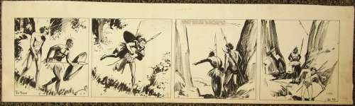 98: Maxon, Rex Tarzan, comic strip, Edgar Rice Burrough | Hess Fine Auctions