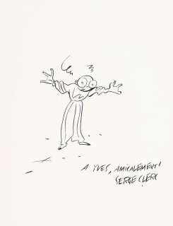 Clerc | Phil Perfect 2, illustration sur feuille à… | AZ auction