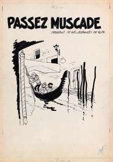 Will | Tif et Tondu, illustration à l’encre de Chine… | AZ auction