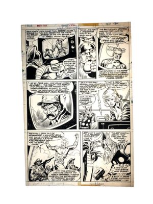 Marvel Comics Thor #246 p. 2 Original Art John Buscema Joe Sinnott 1976 W/ Comic | eBay US (Buy It Now)