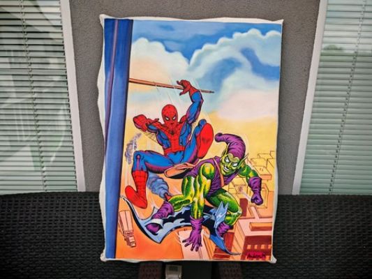 comicbook art original painting | eBay US