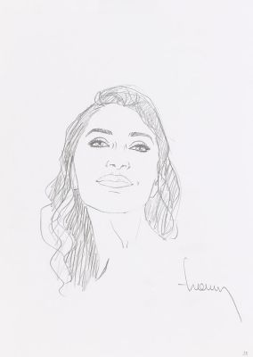 Francq | Lot 083 - Largo Winch, illustration à la mine de plomb… | AZ auction