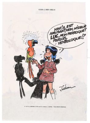 Jidéhem | Lot 091 - Sophie, illustration pleine page à l’encre de… | AZ auction