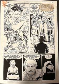 Dan Jurgens Rich Burchett - Justice League America #70 P.17 (Dc, 1993) ‘Funeral For a Friend‘