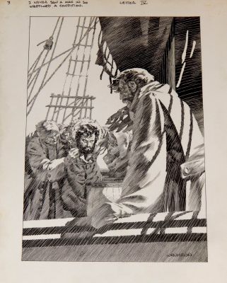 Bernie Wrightson - Frankenstein Plate II (1St Appearance of Victor Frankenstein!) 1977